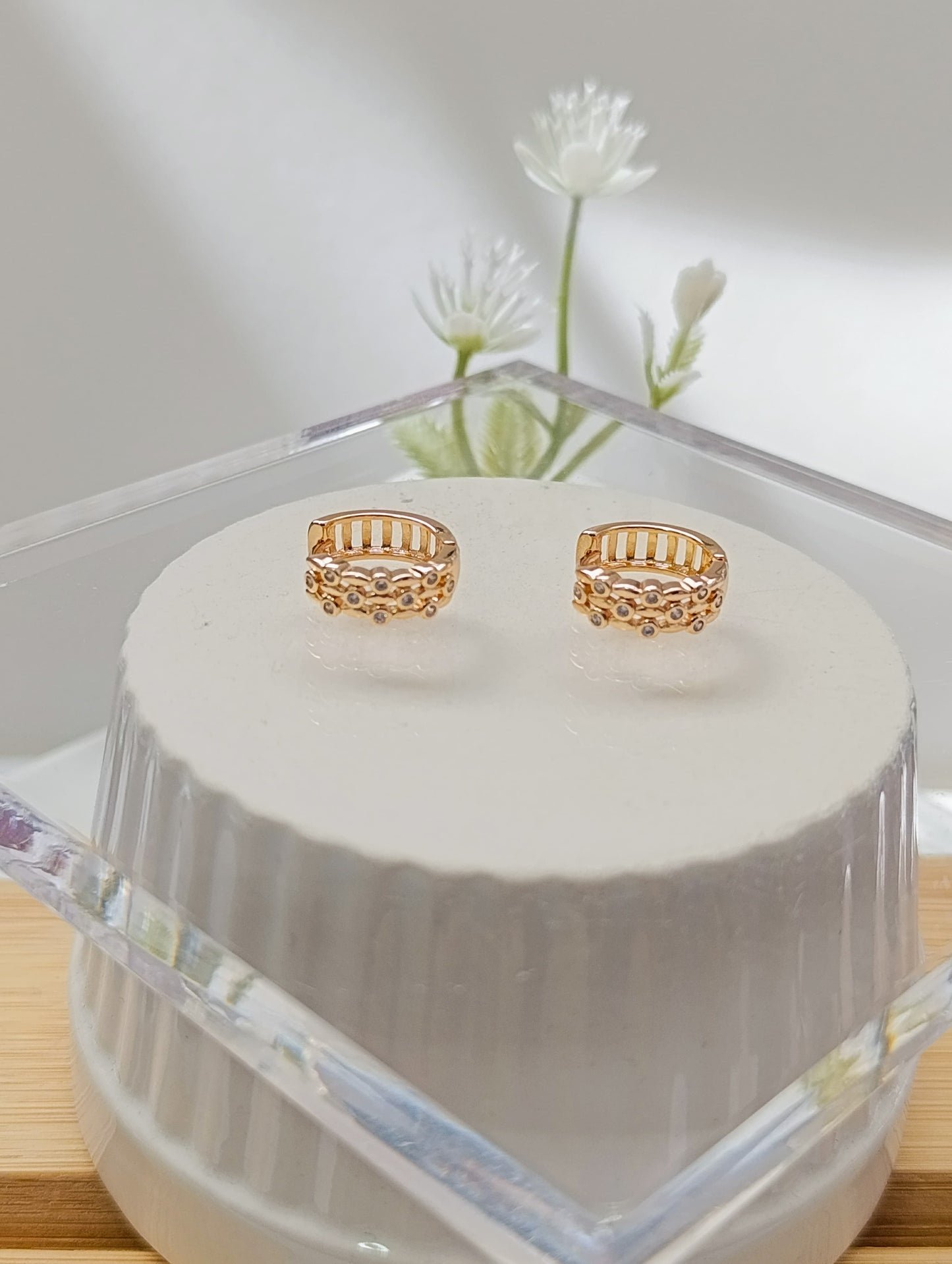 ARGOLLAS TRIPLE HILERA CON CIRCONIAS
