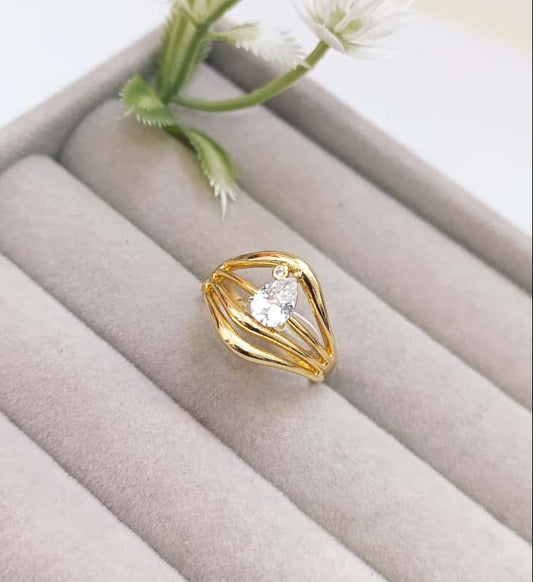 ANILLO CIRCONIAS INCRUSTADAS EN DIAGONAL T8