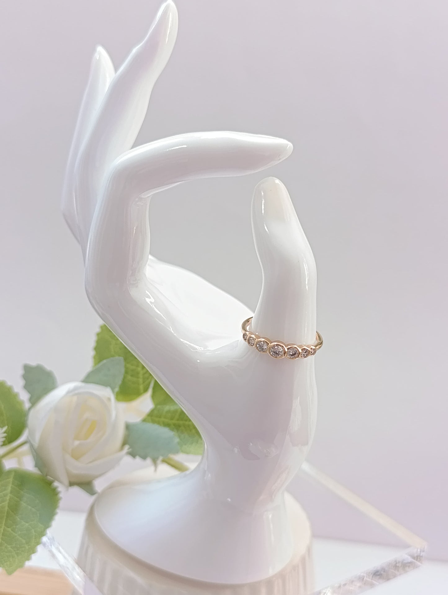 ANILLO DE SIETE PIEDRAS T9