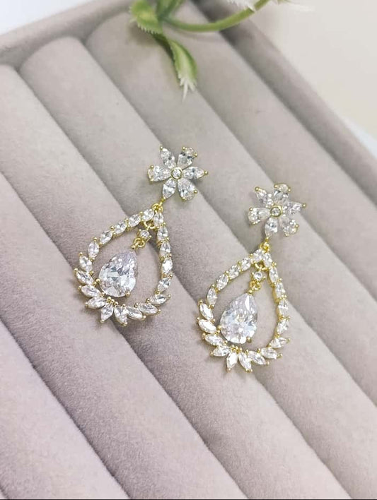 ARETES LARGOS PIEDRAS