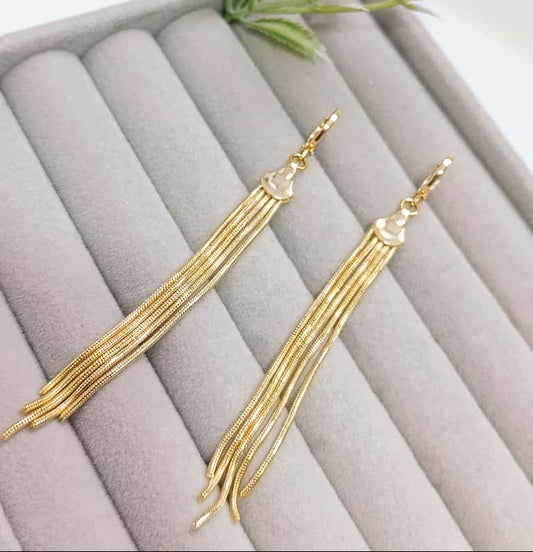 ARETES LARGOS COLGANTES