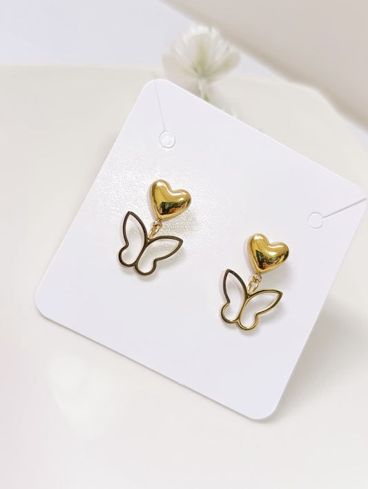 ARGOLLA DE MARIPOSA CALADA