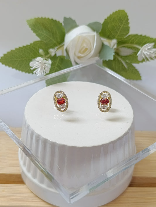 ARETES CON CIRCONIAS Y PIEDRAS