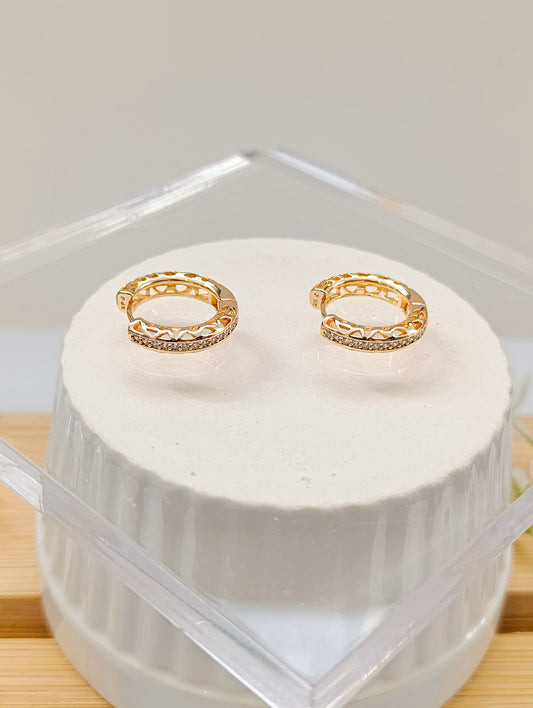 ARGOLLAS CALADAS CON CIRCONIAS
