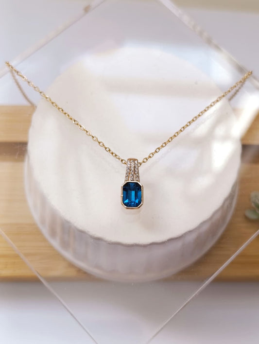 CADENA DIJE TURQUESA