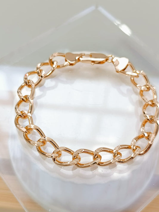 PULSERA CABALLERO ESLABÓN ABIERTO