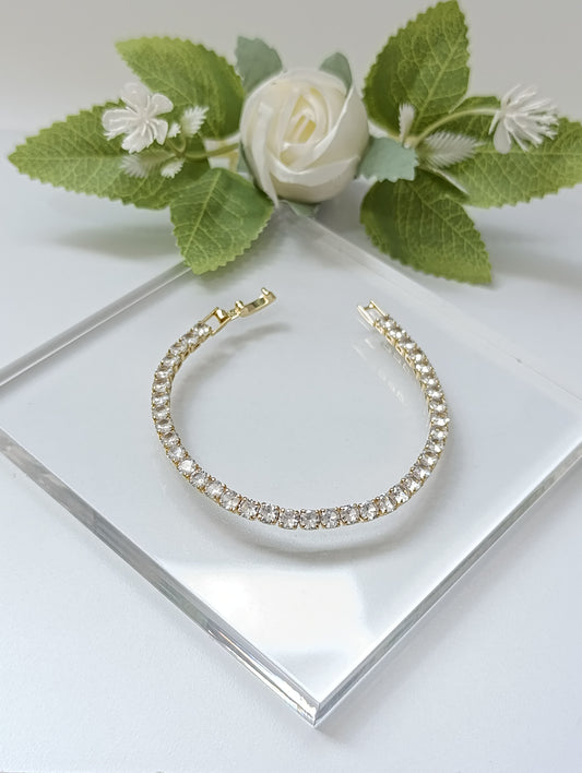 PULSERA DE BROCHE CON PIEDRAS