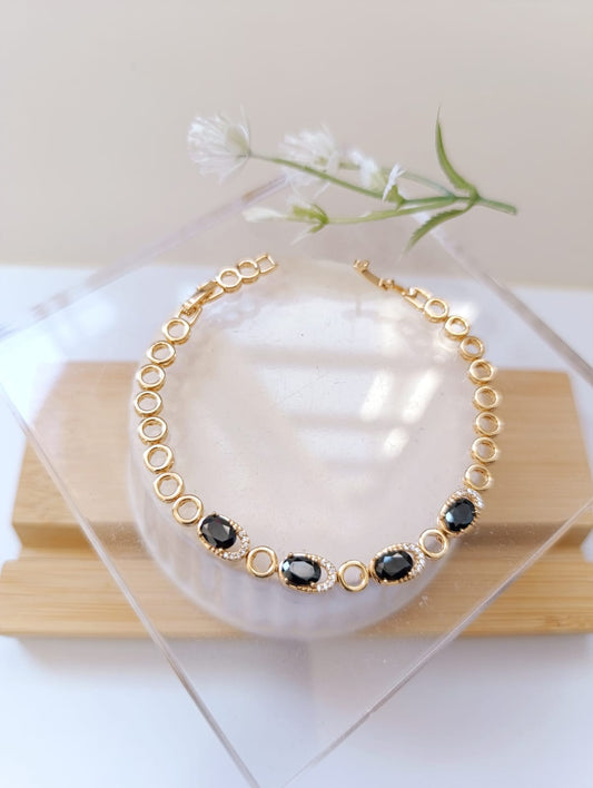 PULSERA PIEDRAS NEGRAS